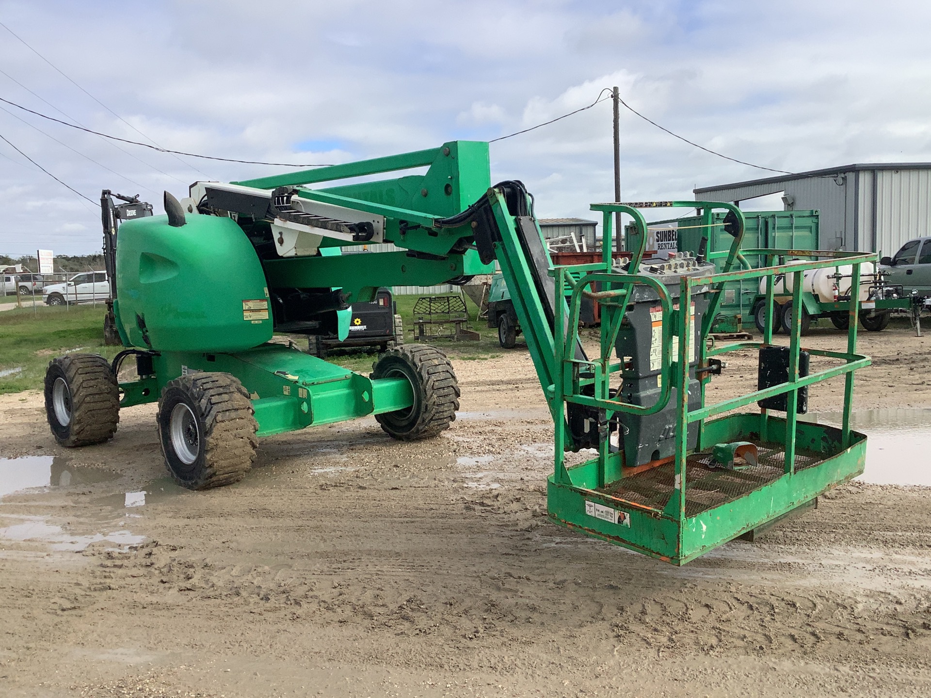 2015 JLG 450AJ Series II 4WD Diesel Articulating Boom Lift