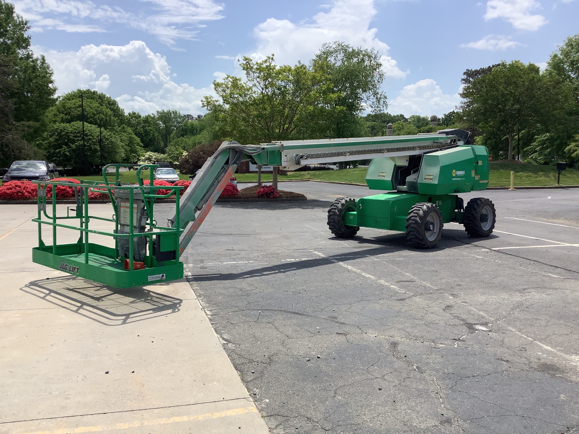 2015 JLG 660SJ 4WD Diesel Telescopic Boom Lift