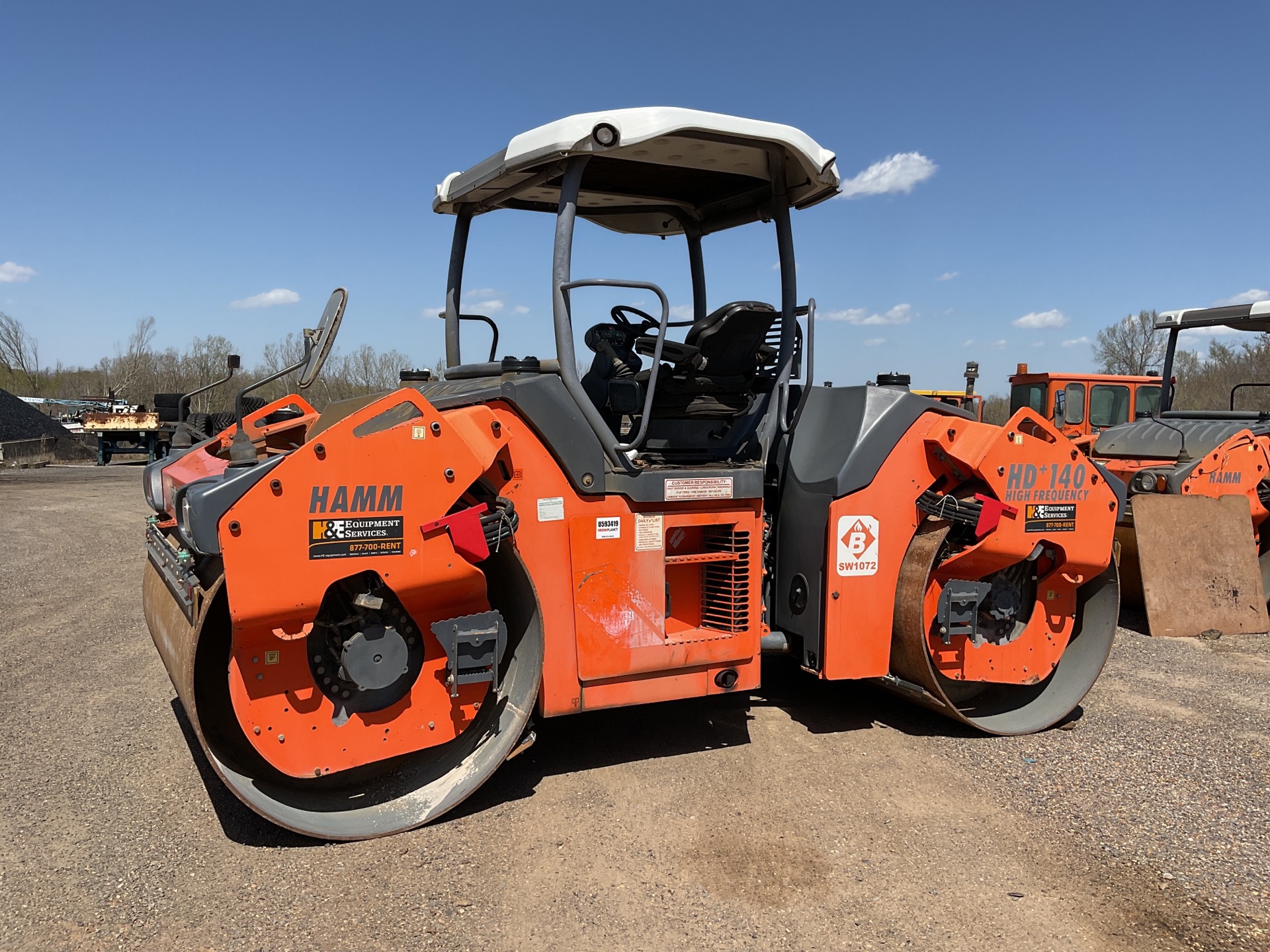 2013 Hamm HD140VV Double Drum Roller