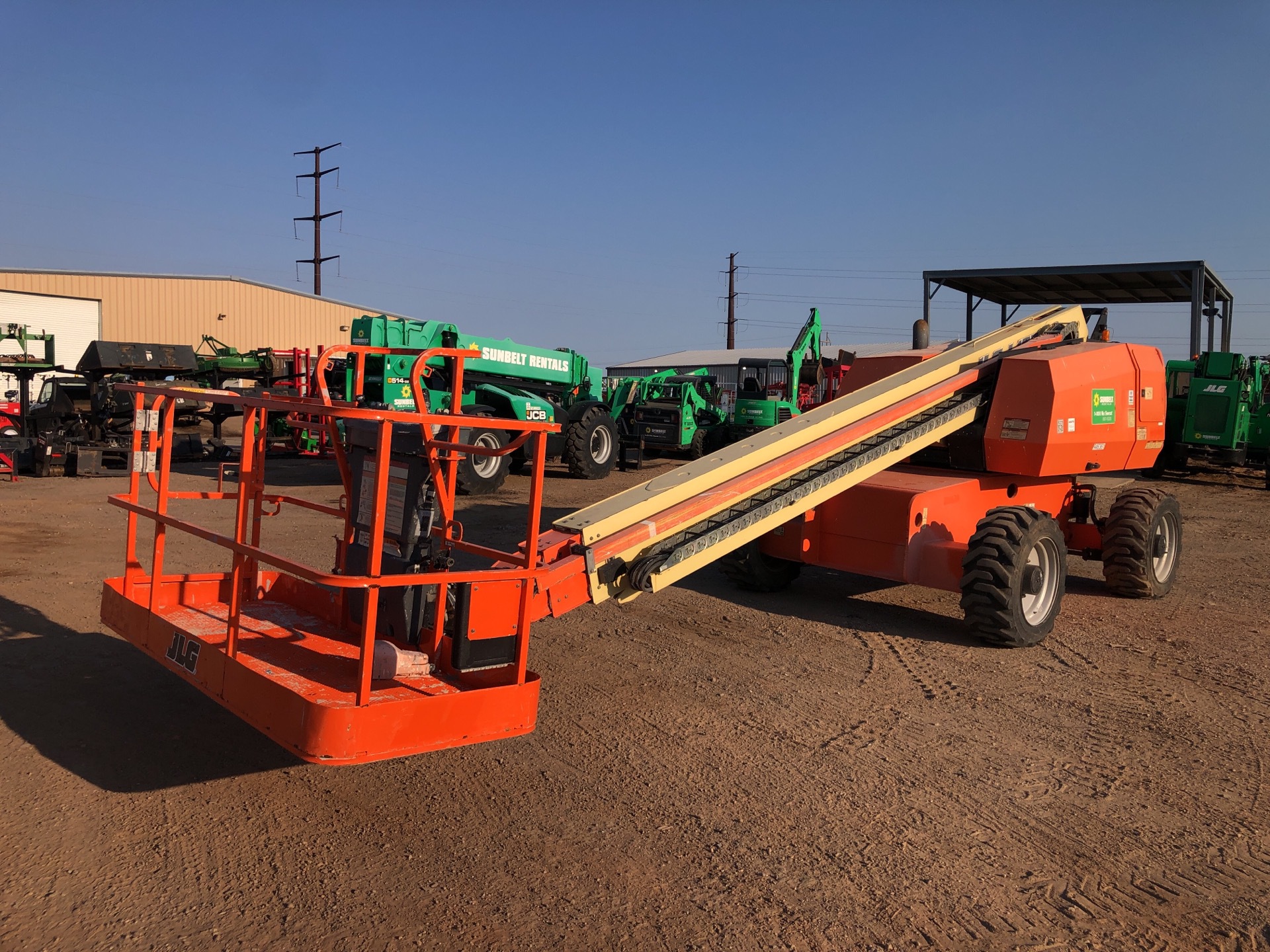 2015 JLG 600S 4WD Diesel Telescopic Boom Lift