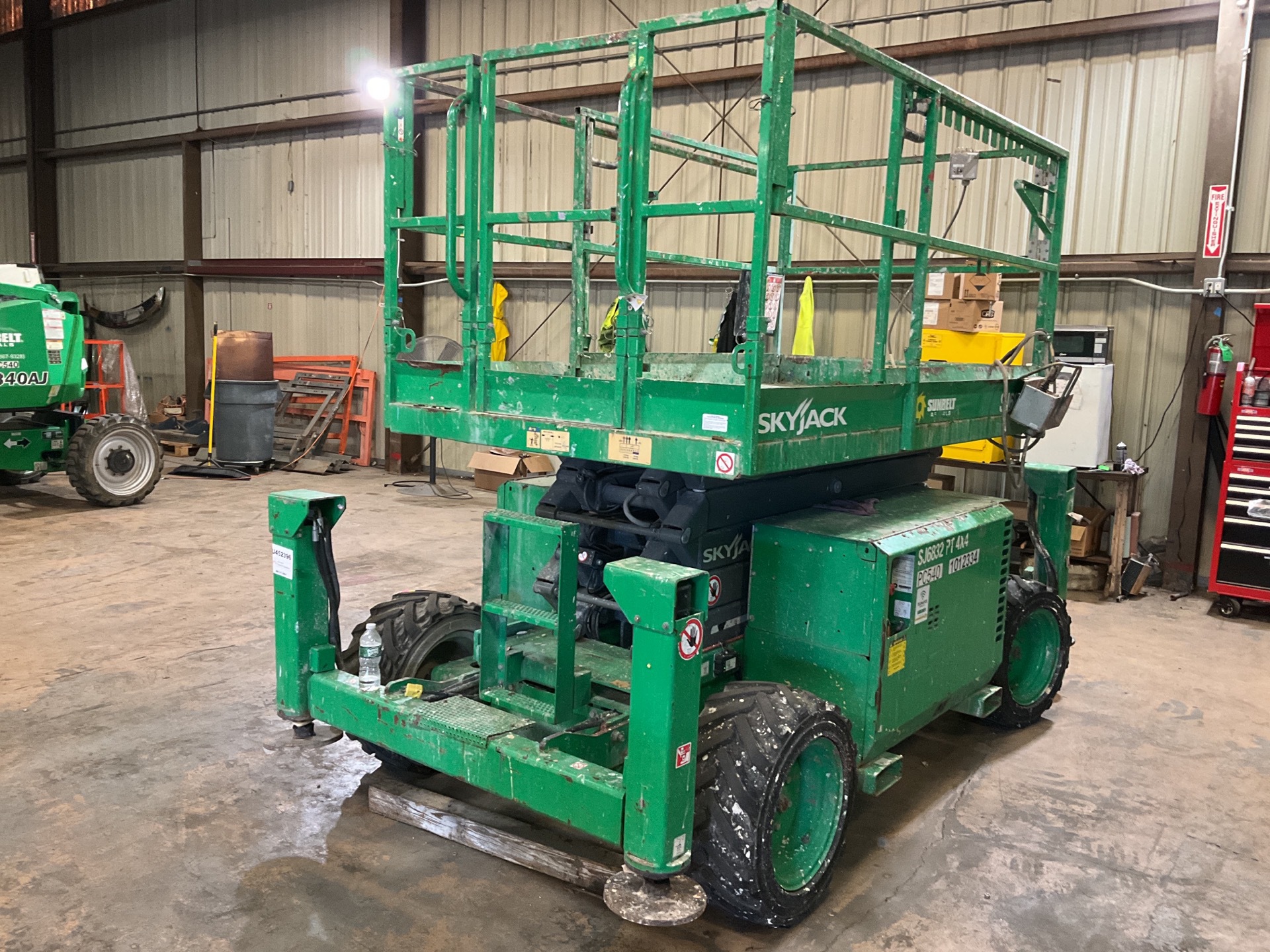 2017 Skyjack SJ6832RT Diesel 4x4 Scissor Lift