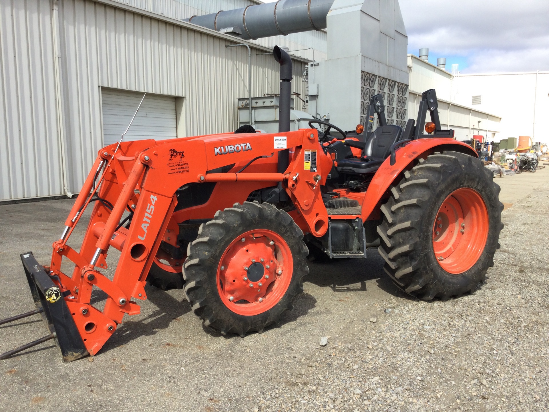 2020 Kubota M7060D 4WD Tractor