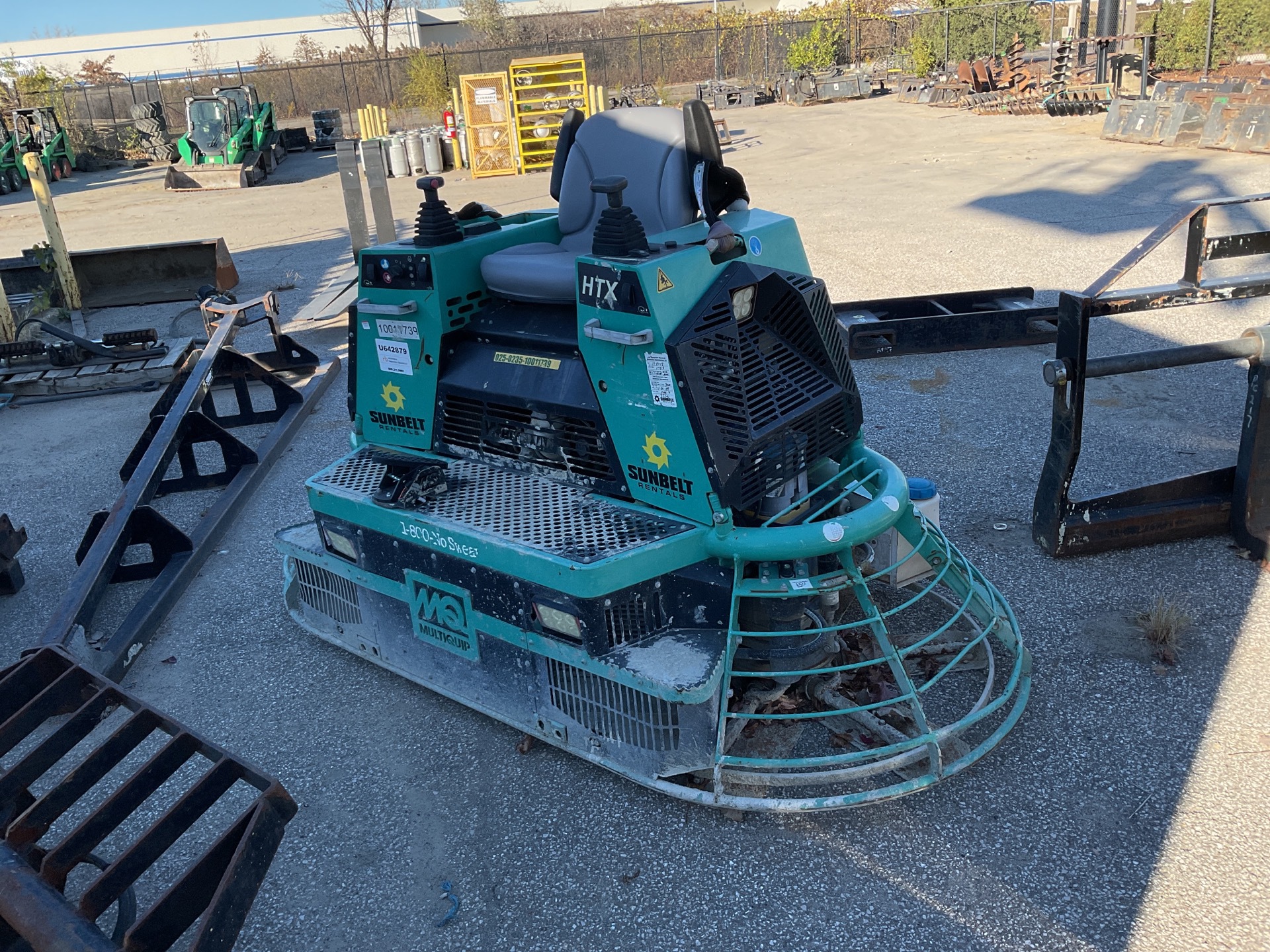 2017 Multiquip HTX6H Ride-On Power Trowel