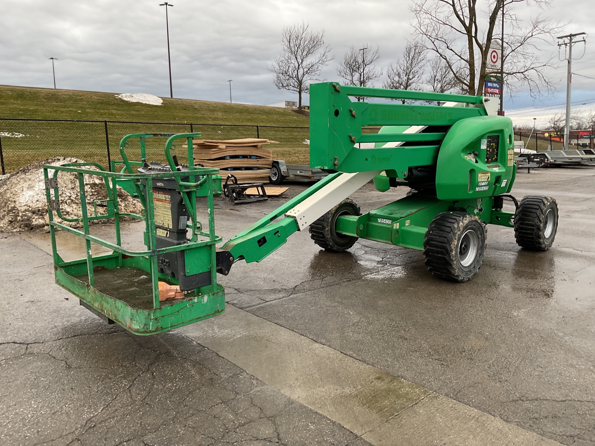 2015 JLG 450AJ Series ll 4WD Dual Fuel Articulating Boom Lift