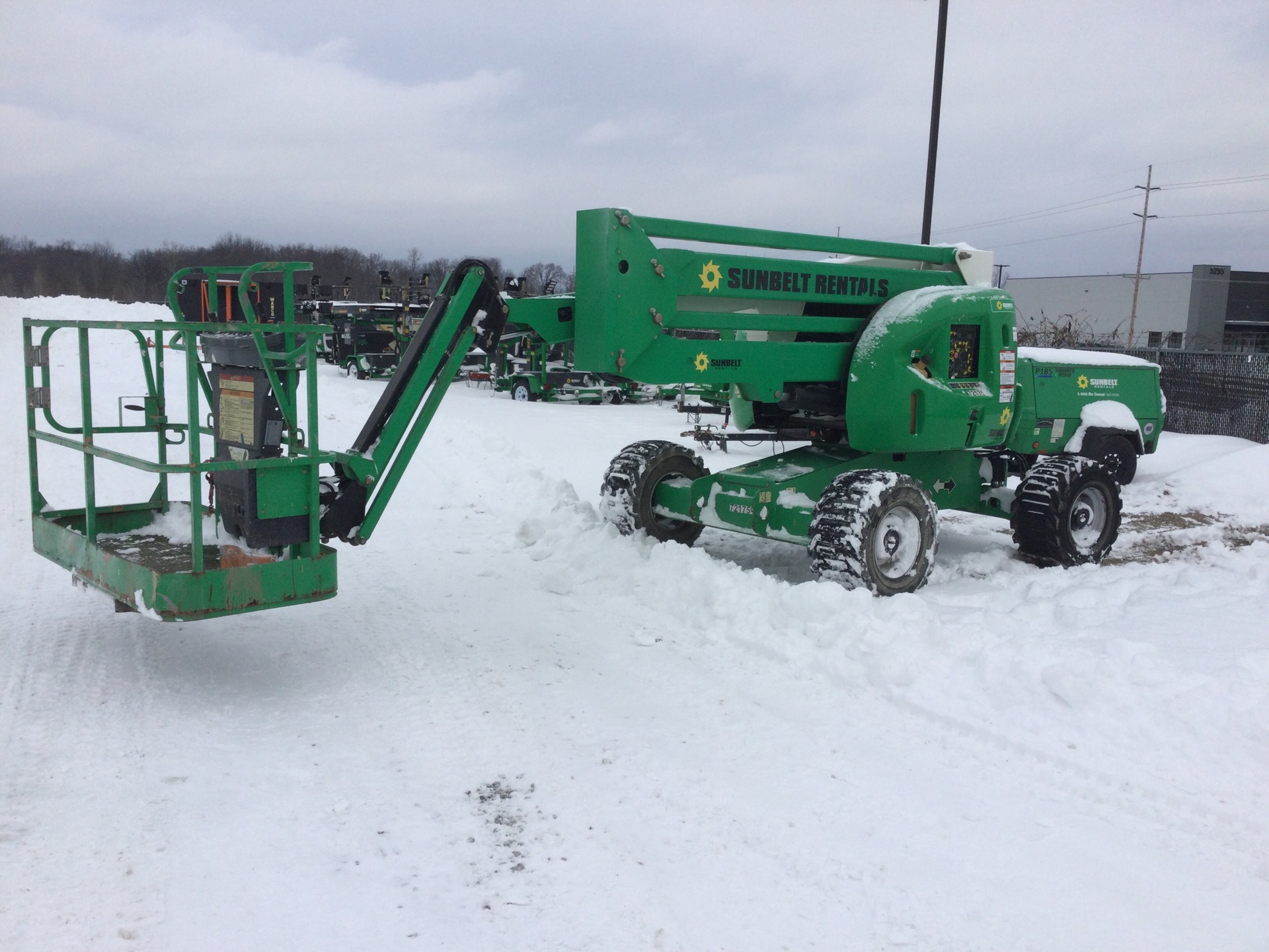 2015 JLG 450AJ SII 4WD Diesel Articulating Boom Lift