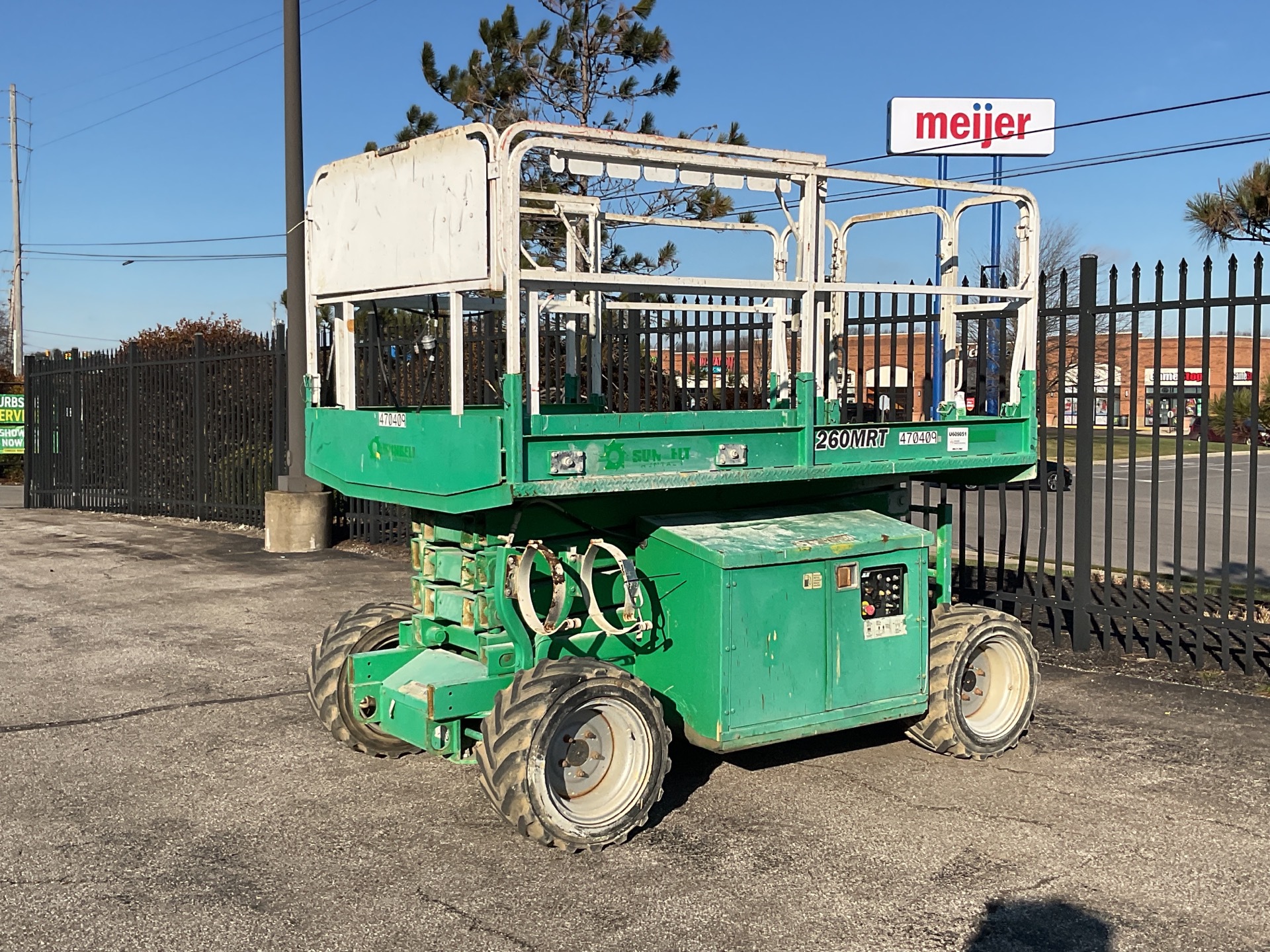 2012 JLG 260MRT Scissor Lift